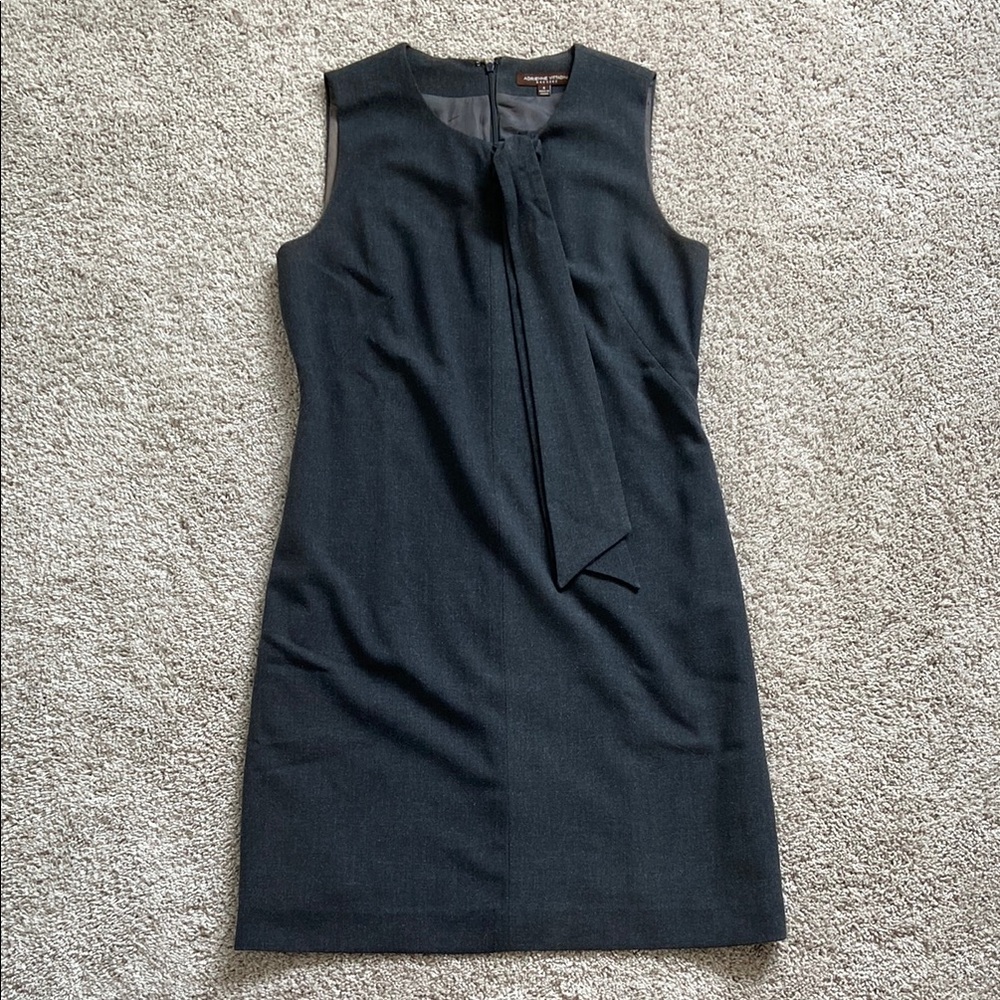 Adrienne Vittadini β’ Dark Gray Sheath Dress